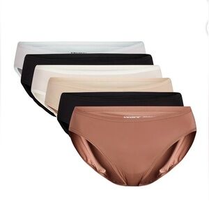 Joyspun Women's Microfiber Bikini Panties, 6-Pack